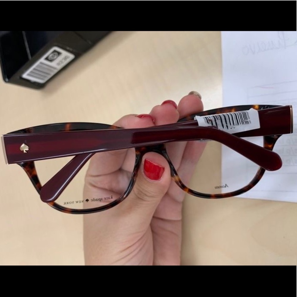NWOT Kate Spade ♠️ Cat Eye Rx Glasses - Picture 4 of 4